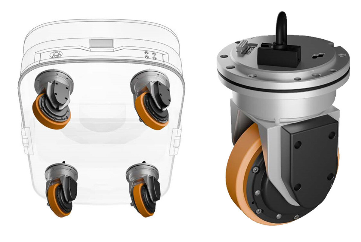 dc wheel motor