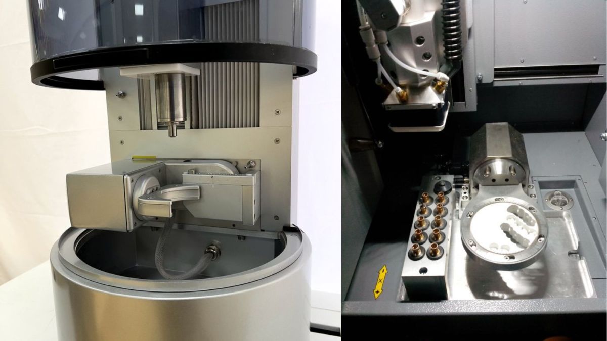 Dental carving machine with harmonic drive reducer Dental carving machine with harmonic drive reducer