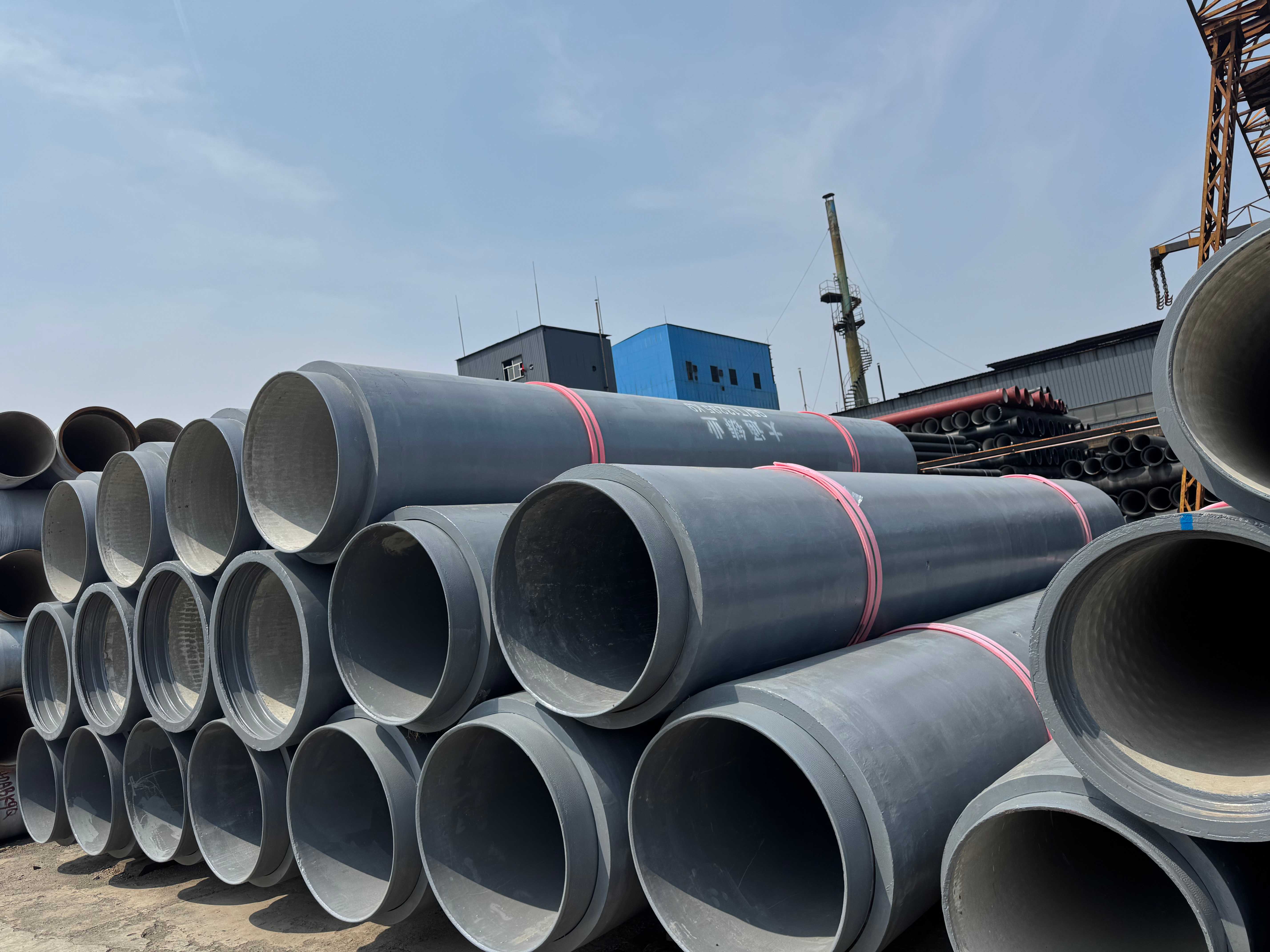 Xây dựng ống gang dẻo và phụ kiện cho dự án cấp nước tập trung quy mô lớn ở khu vực đô thị và nông thôn của huyện Tianzhen; 6. Dự án quản lý tổng hợp tình trạng khai thác quá mức nước ngầm tại huyện Shangshui đến cuối năm 2025 (ống kéo tự neo bên trong).