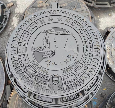 Nắp hố ga bằng gang dẻo2