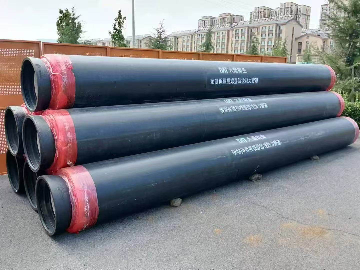 Ống gang dẻo cách nhiệt sẵn (Đường ống nhiệt)