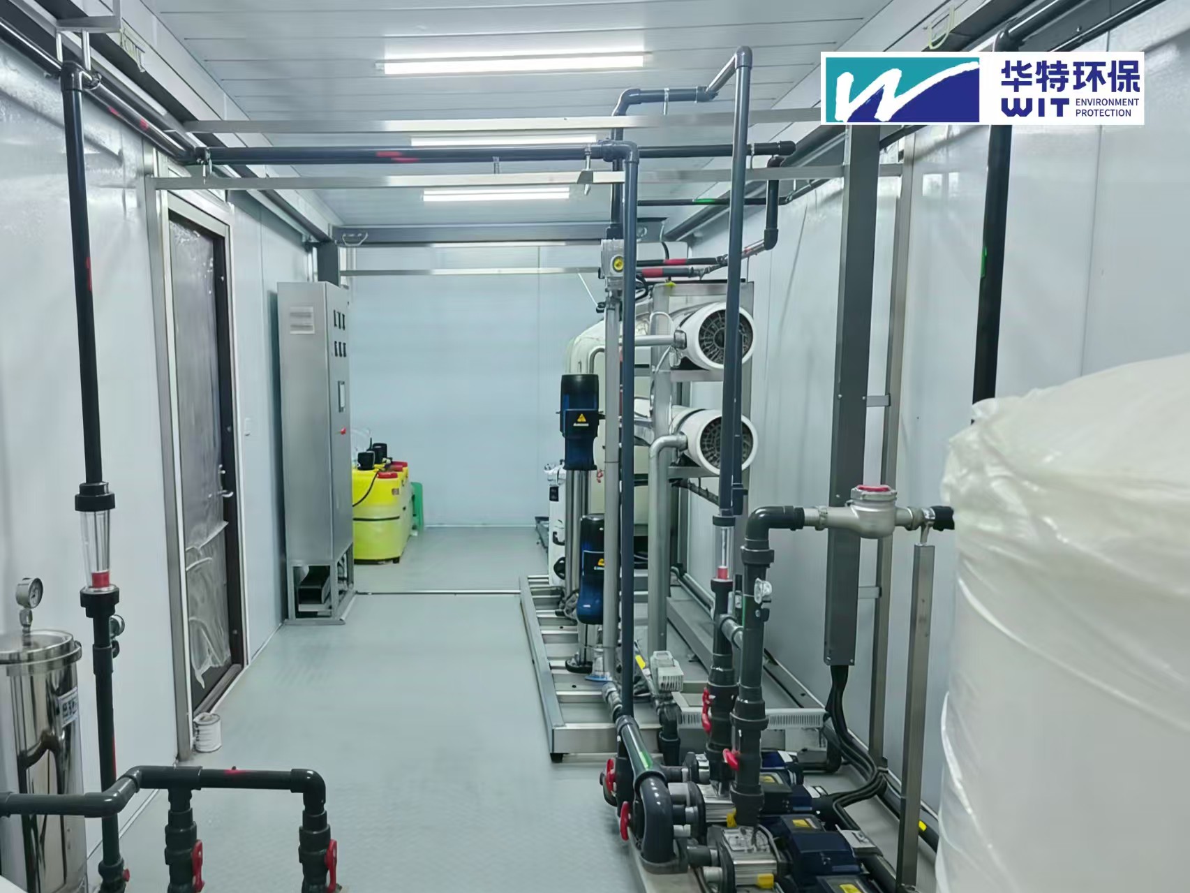 Peralatan Pengolahan Pemurnian Air Skid-Mounted Terintegrasi Skala Besar