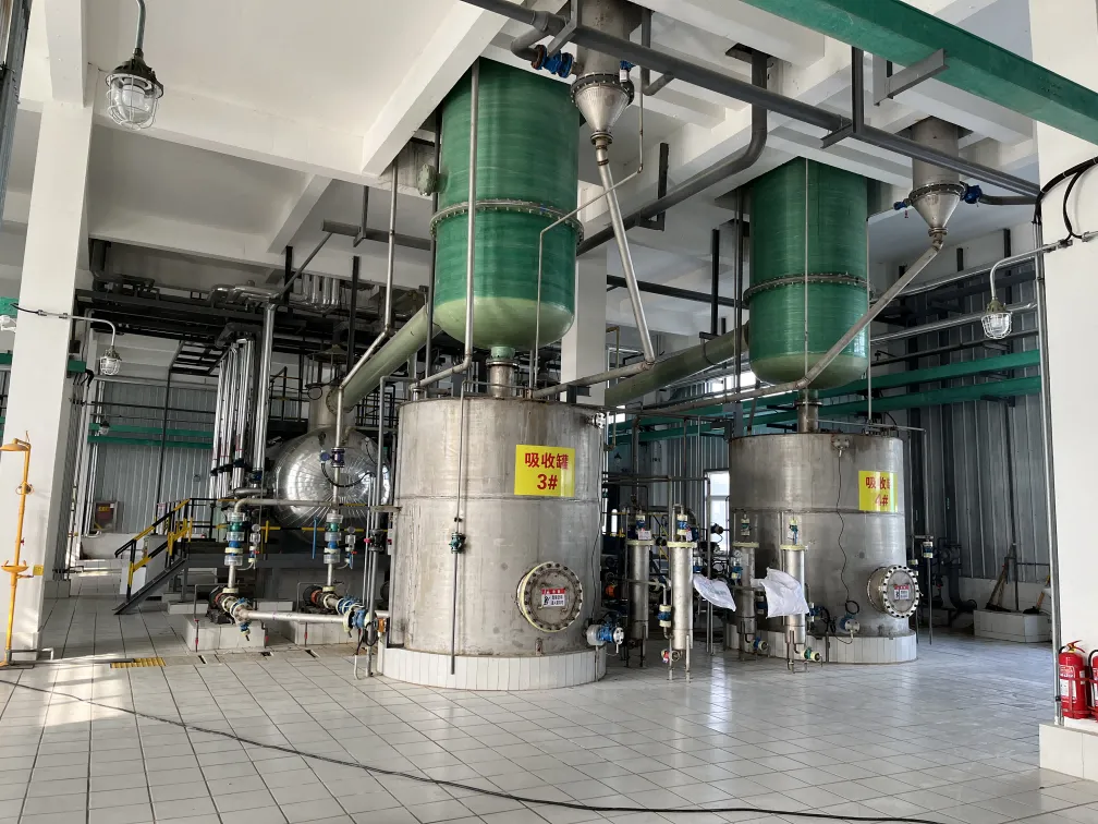 Proyek Persiapan Natrium Hipoklorit Gaomi A1- Dibangun pada 2014, dengan kapasitas produksi 2 × 10 ton per hari