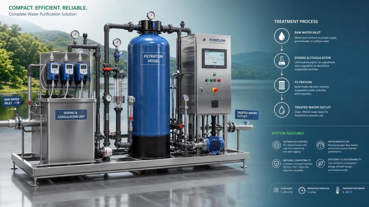 Key Technical Parameters in Small Skid-Mounted Water Purification Equipment Key Technical Parameters in Small Skid-Mounted Water Purification Equipment