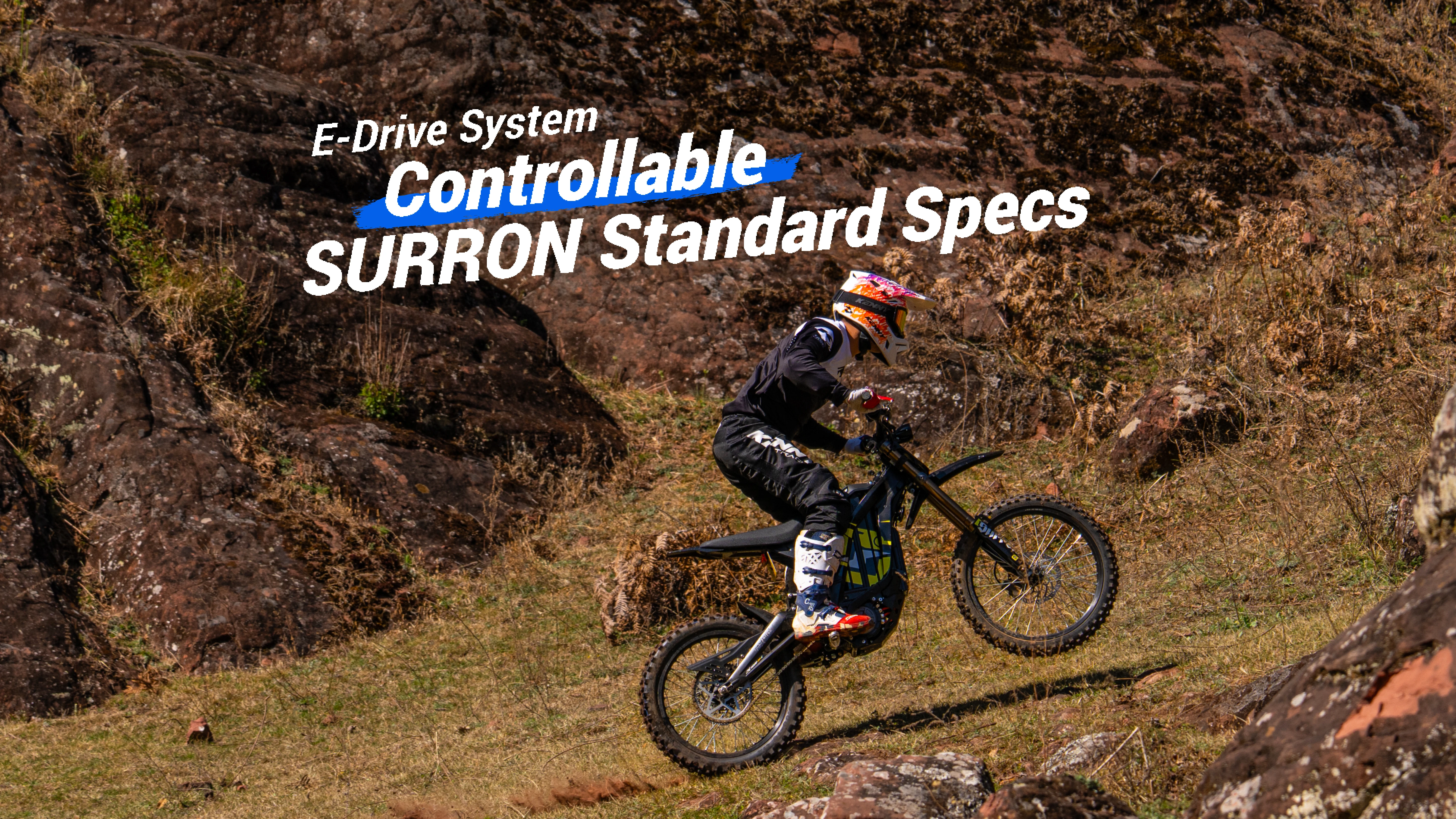 Sistem E-Drive Terkendali Spesifikasi Standar SURRON