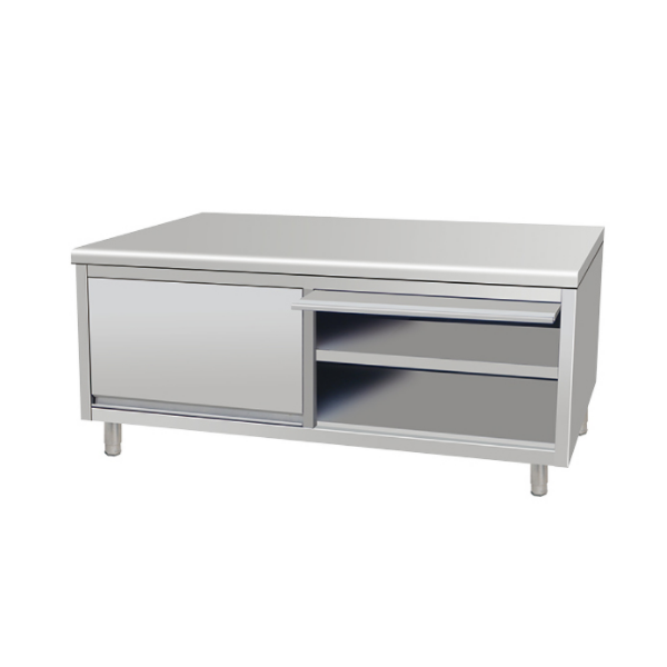 Upward-Folding Door Workbench