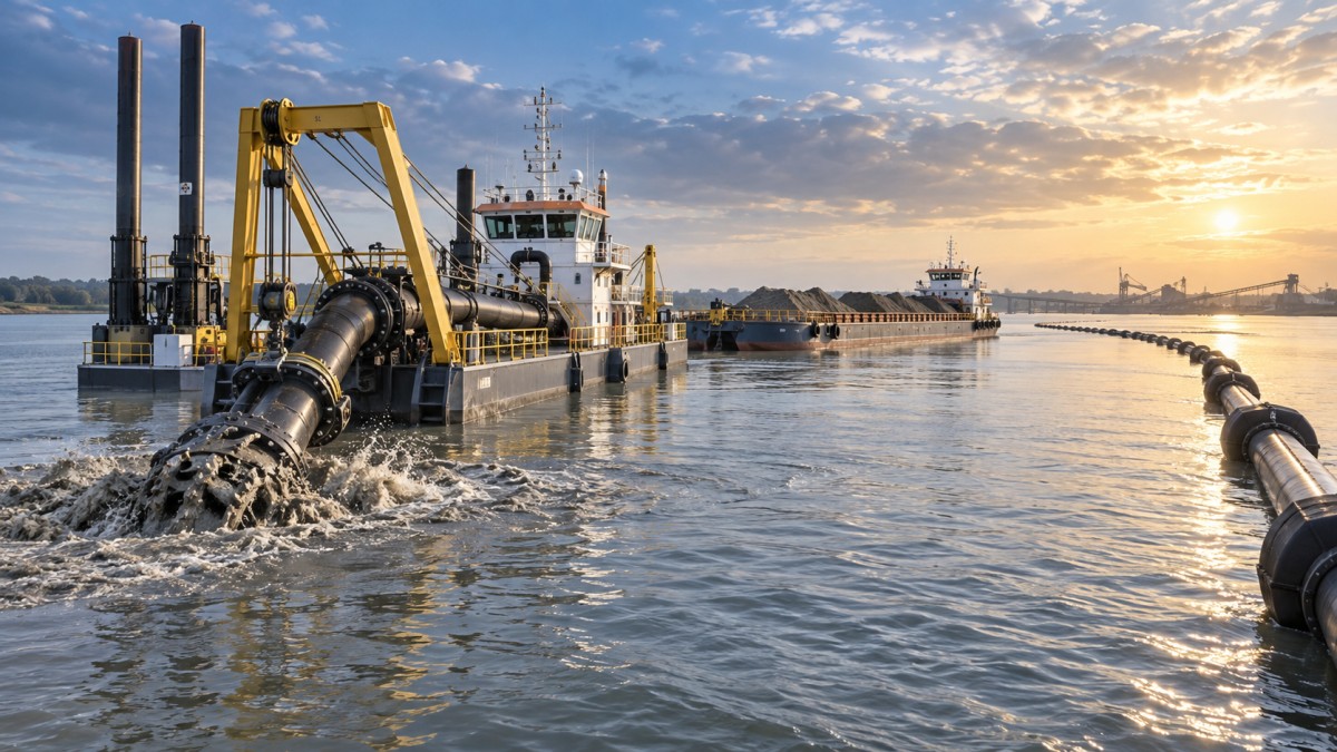 Why fuel use varies so widely among dredging machines เหตุใดการใช้เชื้อเพลิงจึงแตกต่างกันอย่างมากในเครื่องจักรขุดลอก