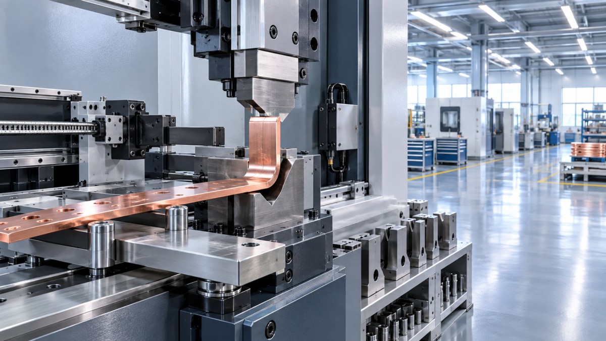 Máy uốn thanh cái Servo CNC: Các thông số chính cho thanh cái đồng