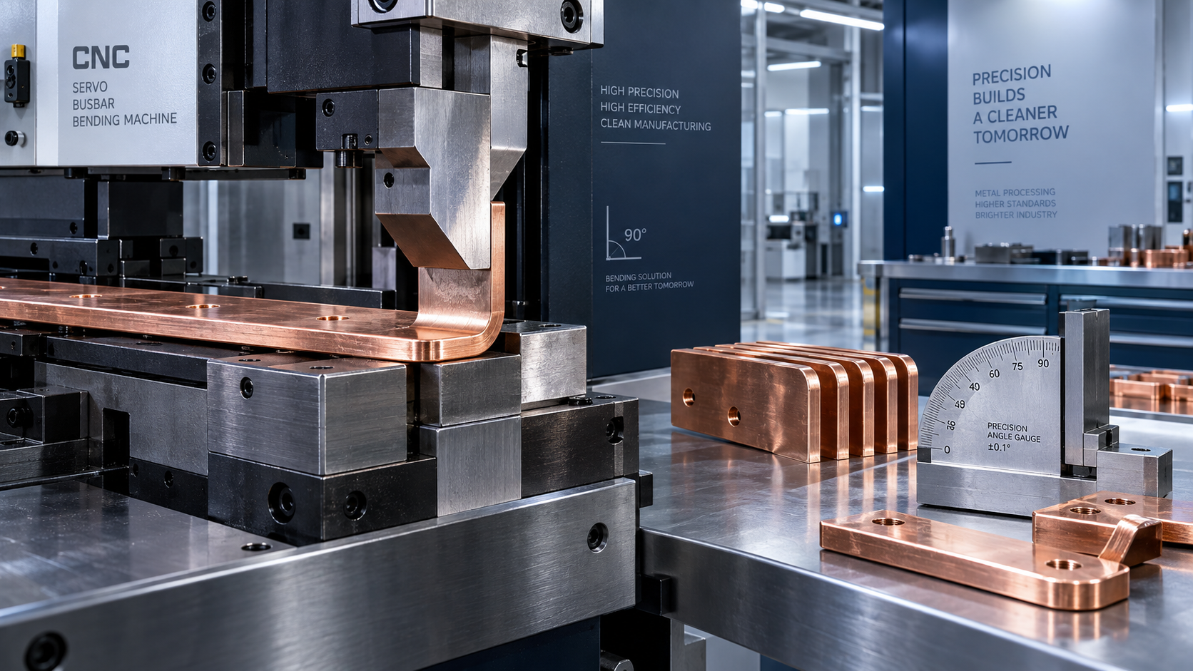 Ngăn ngừa lỗi hồi phục đàn hồi trên máy uốn thanh cái CNC servo