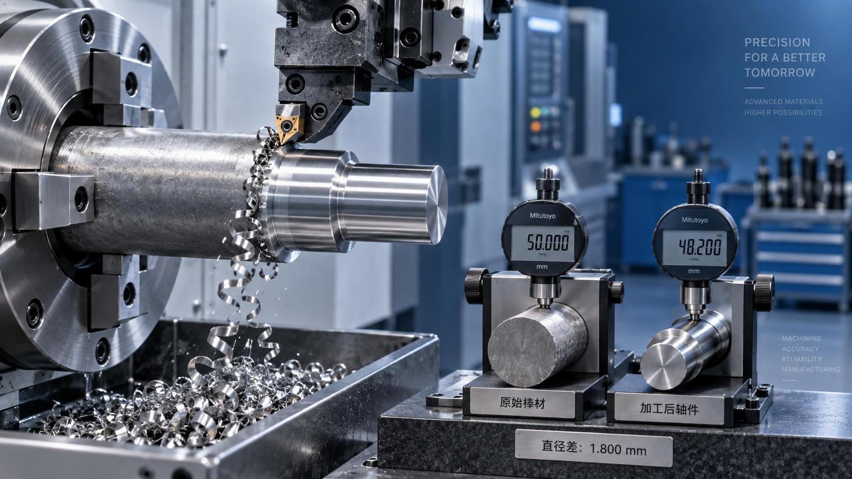 Dung sai đường kính thanh hợp kim ảnh hưởng đến lãng phí vật liệu CNC như thế nào