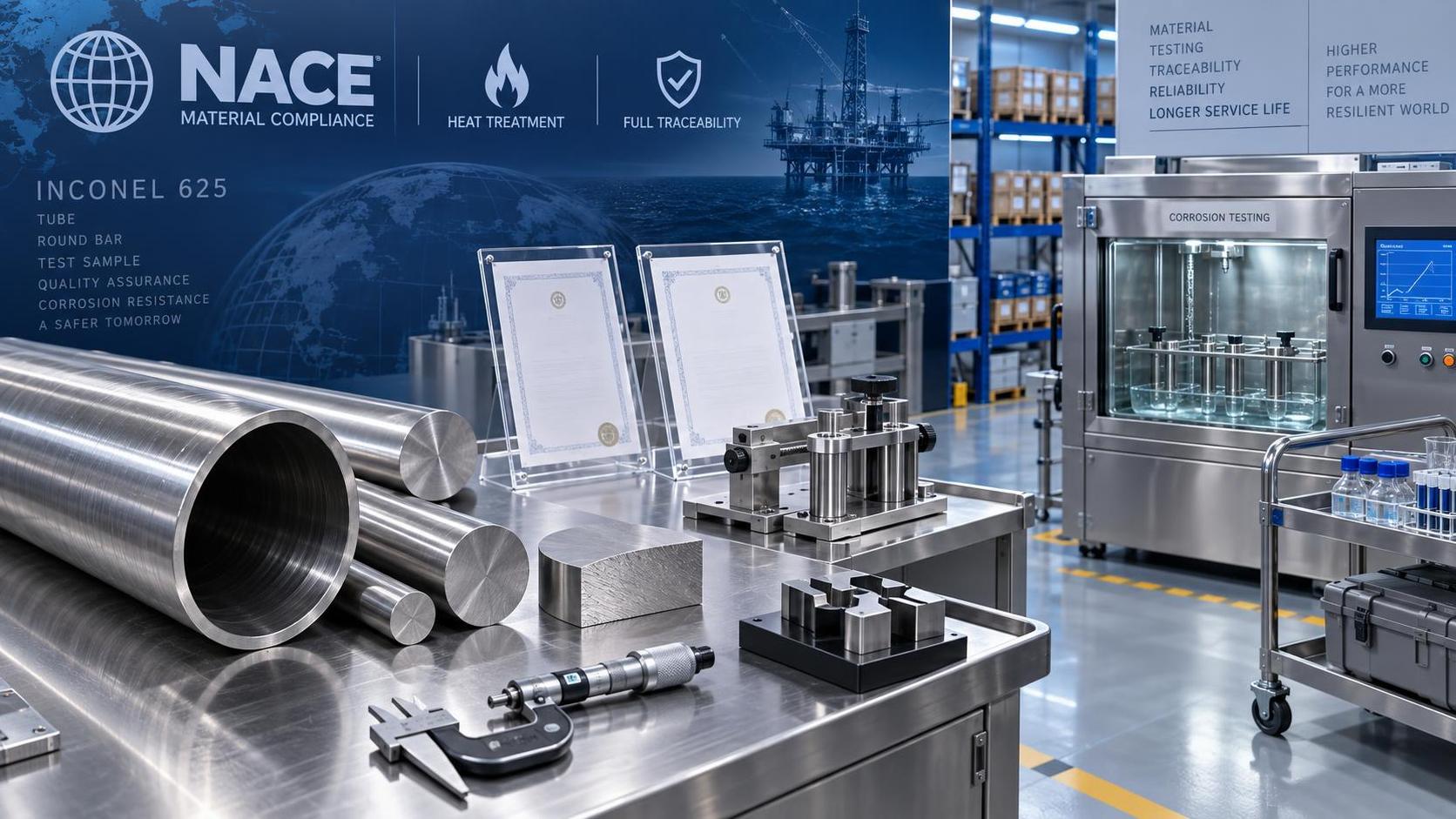 Nhà cung cấp Inconel 625 có thể đáp ứng các yêu cầu vật liệu NACE không