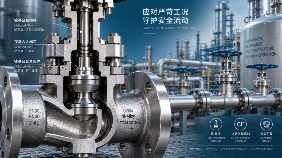 When alloy rod is suitable for corrosion-resistant valve components Khi nào thanh hợp kim phù hợp với các bộ phận van chống ăn mòn
