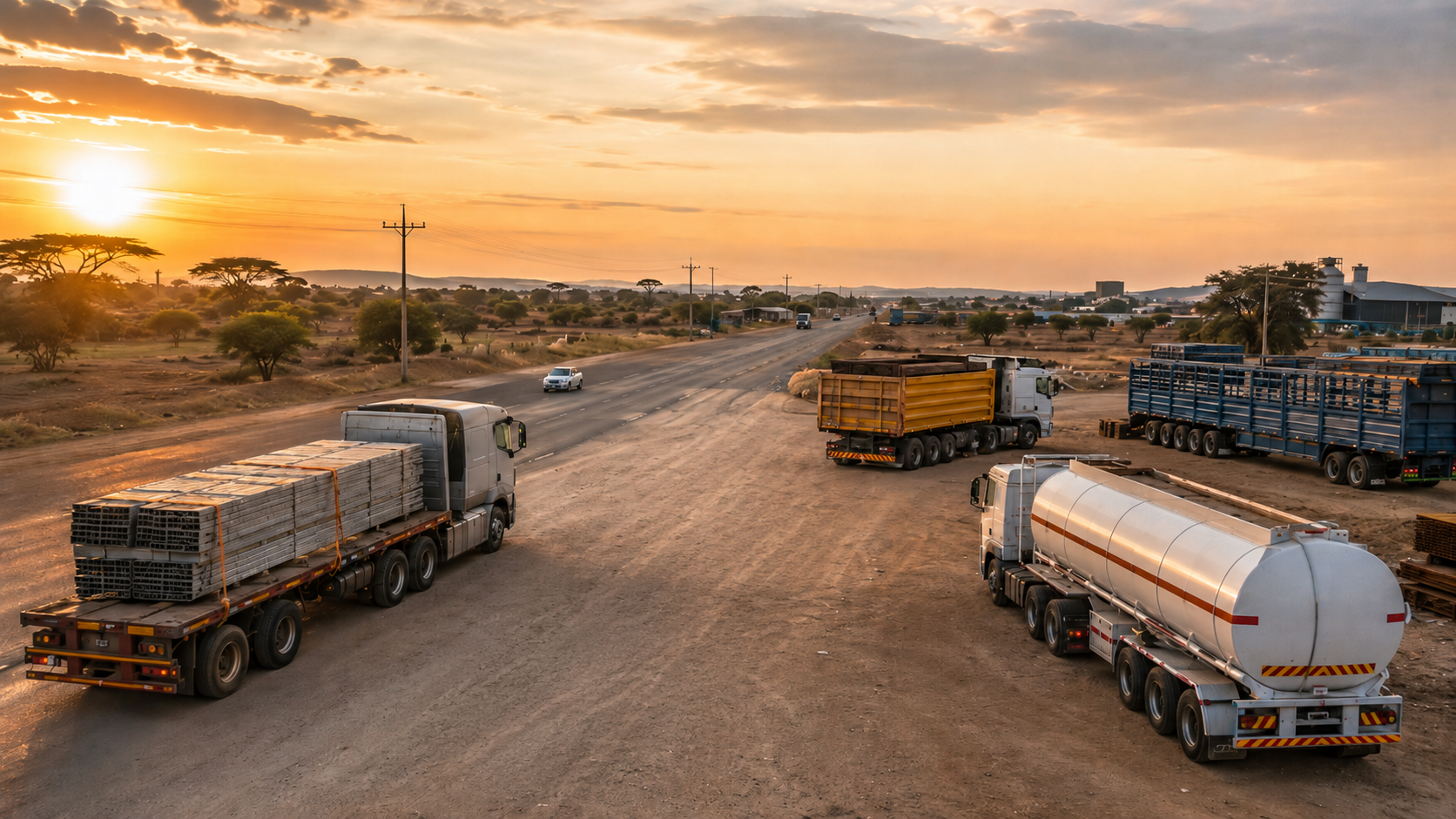 Cara Memilih Semi Trailer yang Tepat untuk Kondisi Jalan di Afrika