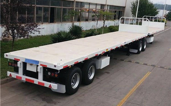 Trailer Semi Trailer Flatbed Superlink 20ft + 40ft
