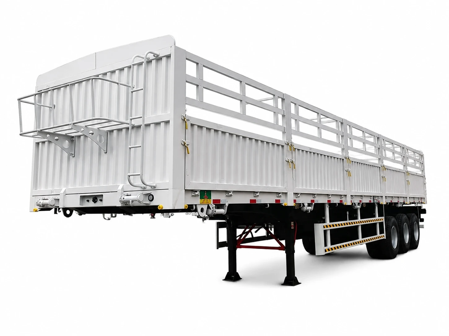 Semi Trailer Pagar Tiga Gandar