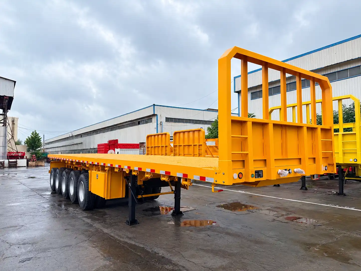 Trailer Semi-Flatbed 5 Gandar