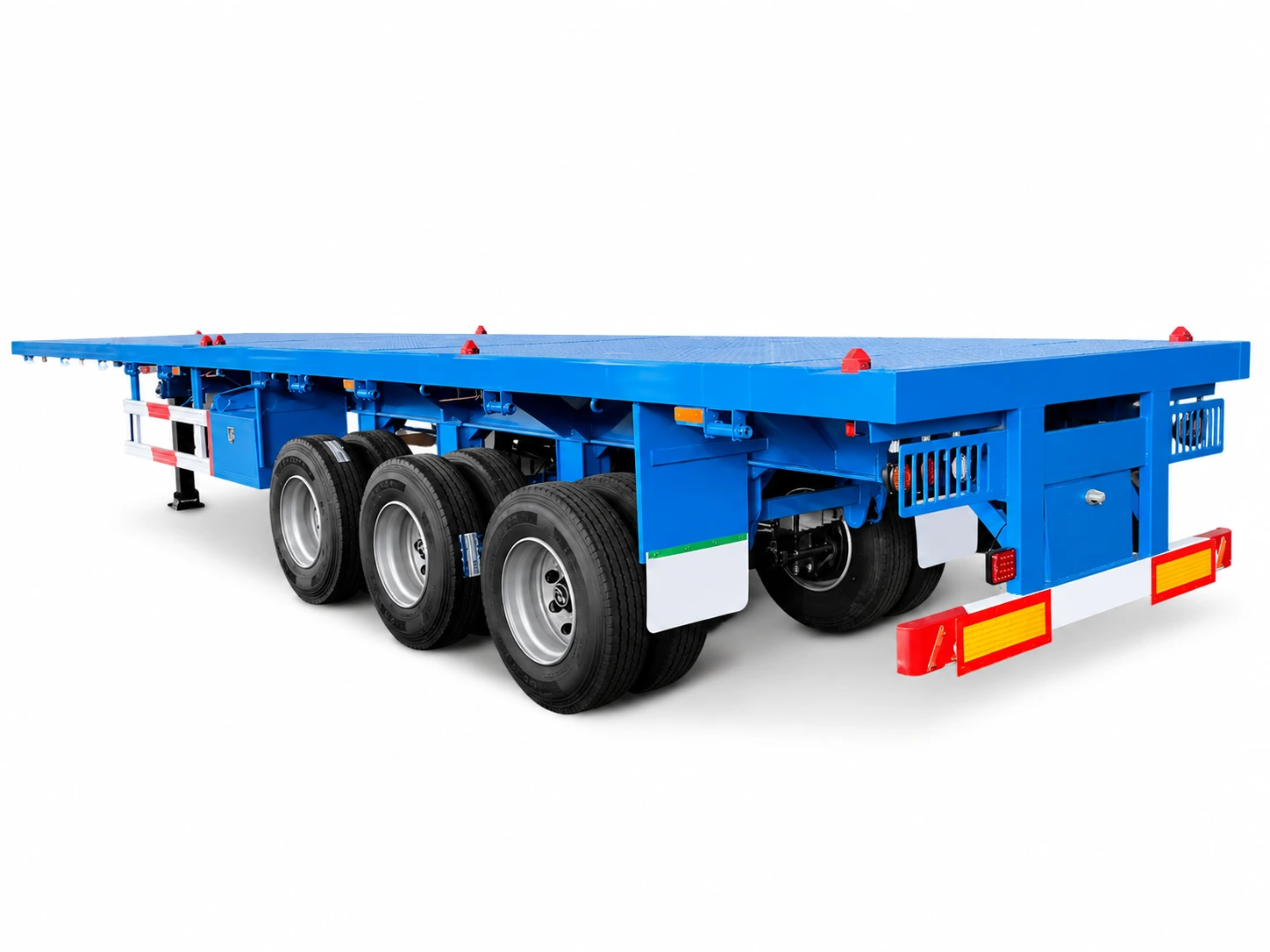 Semi-Trailer Flatbed 3 Gandar