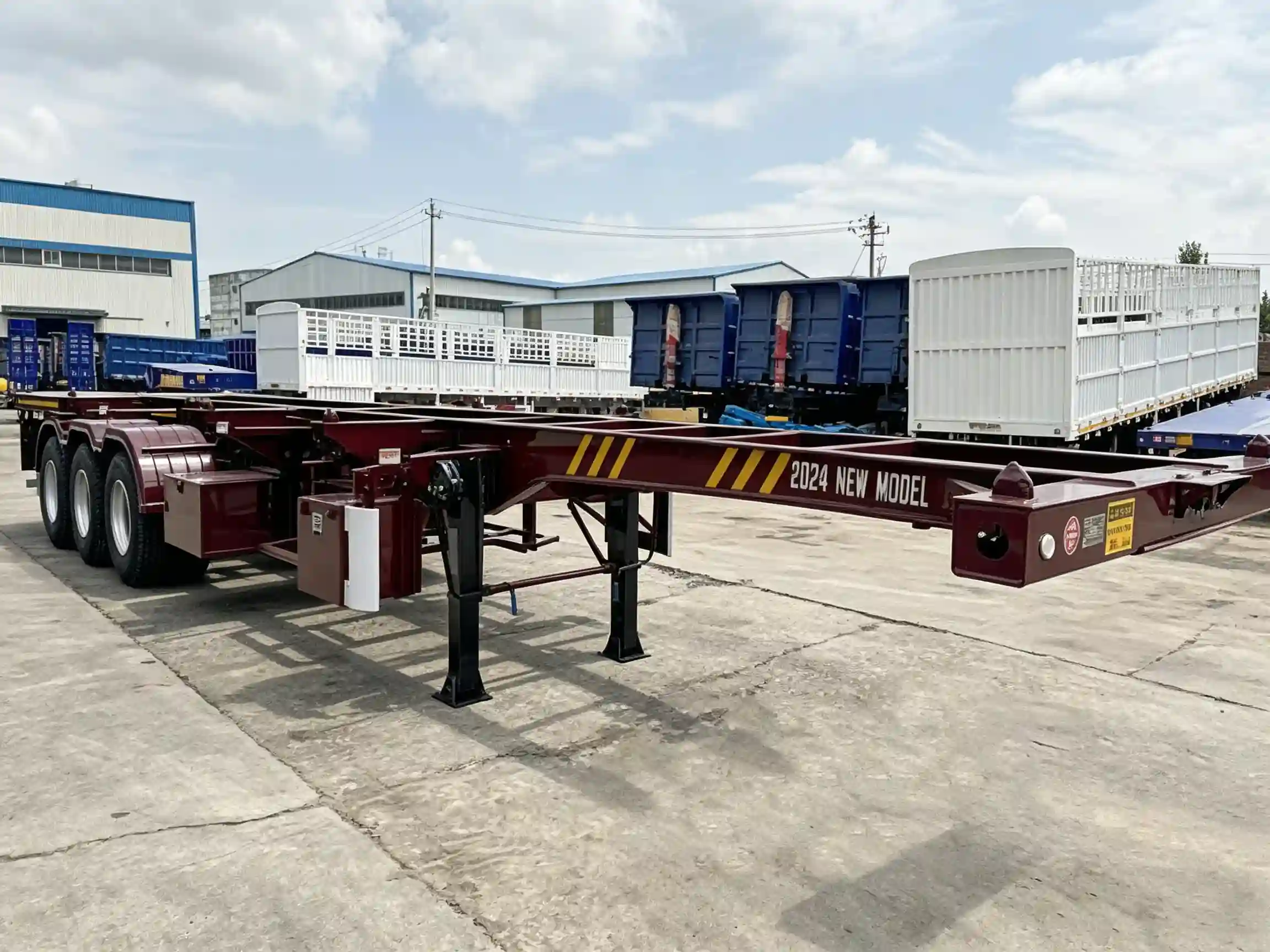 Trailer Rangka 3 Gandar 45ft