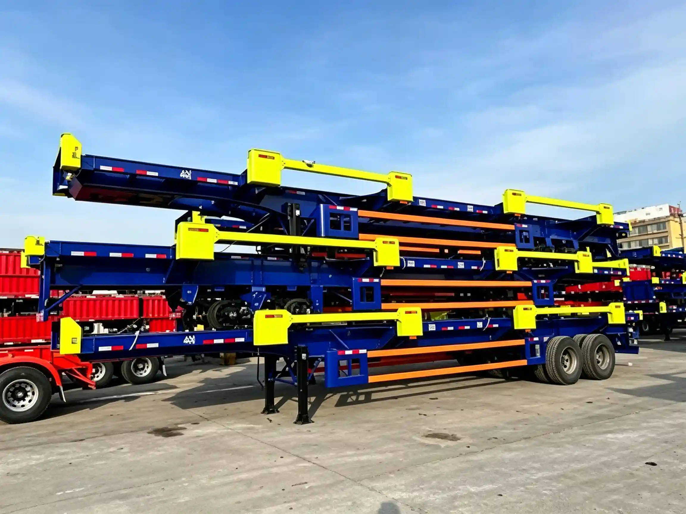 Trailer Terminal Kontainer 60 Ton