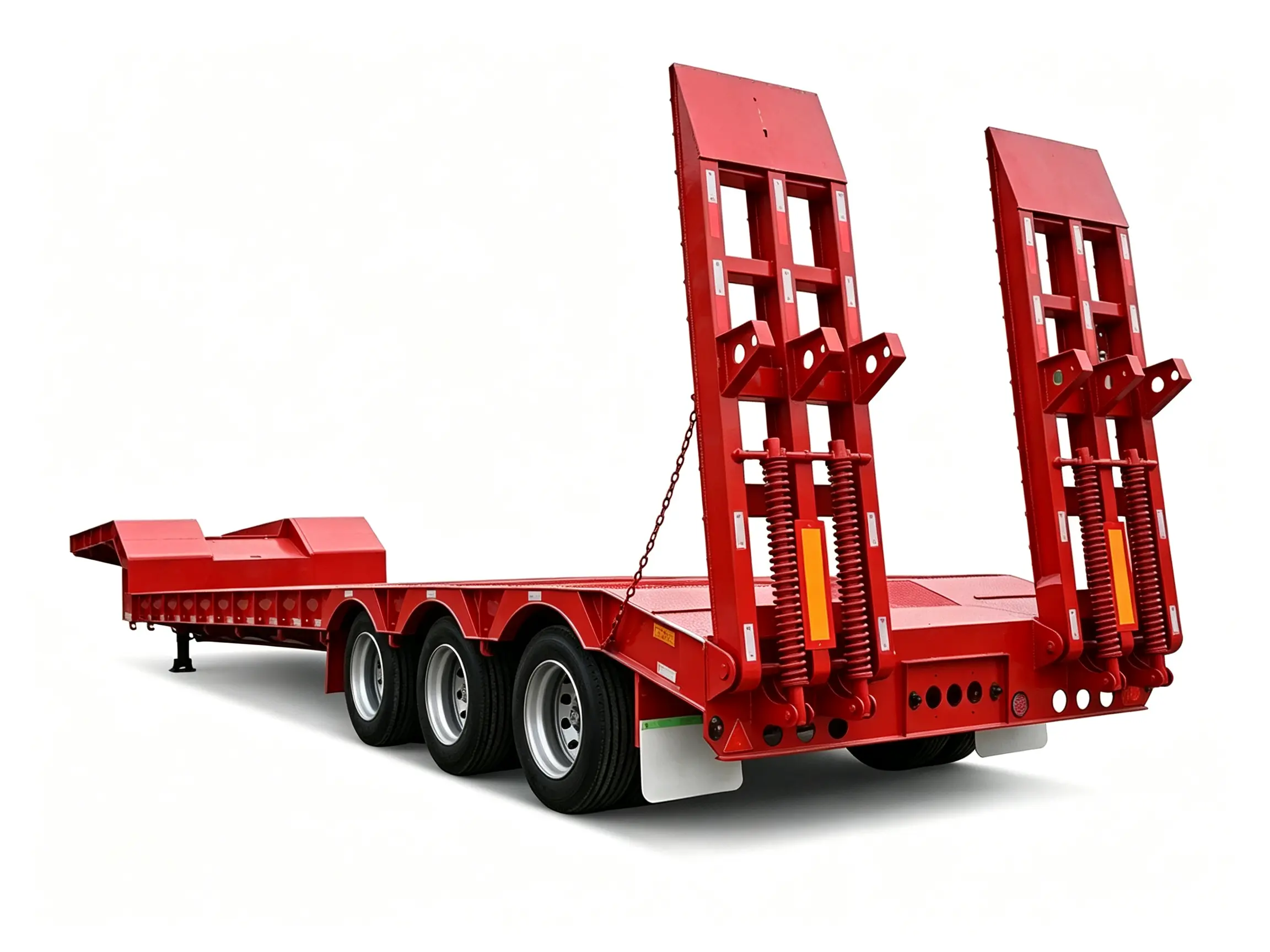 Trailer Low Bed Leher Angsa 14m 3-Gandar