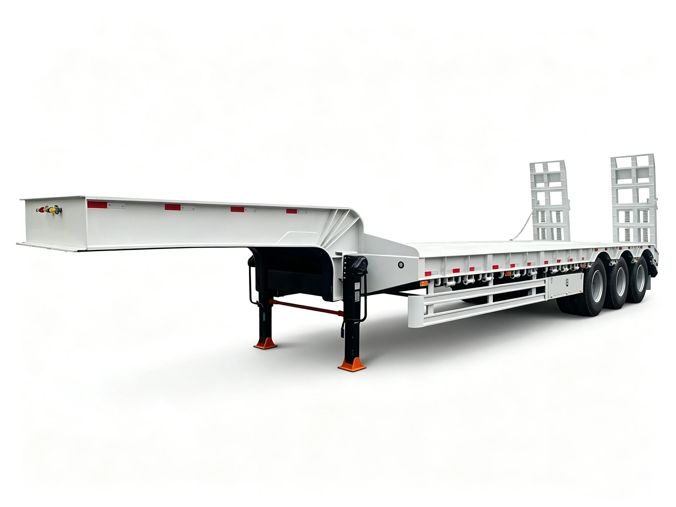 Trailer Bak Rendah 13,5 m 3 Gandar