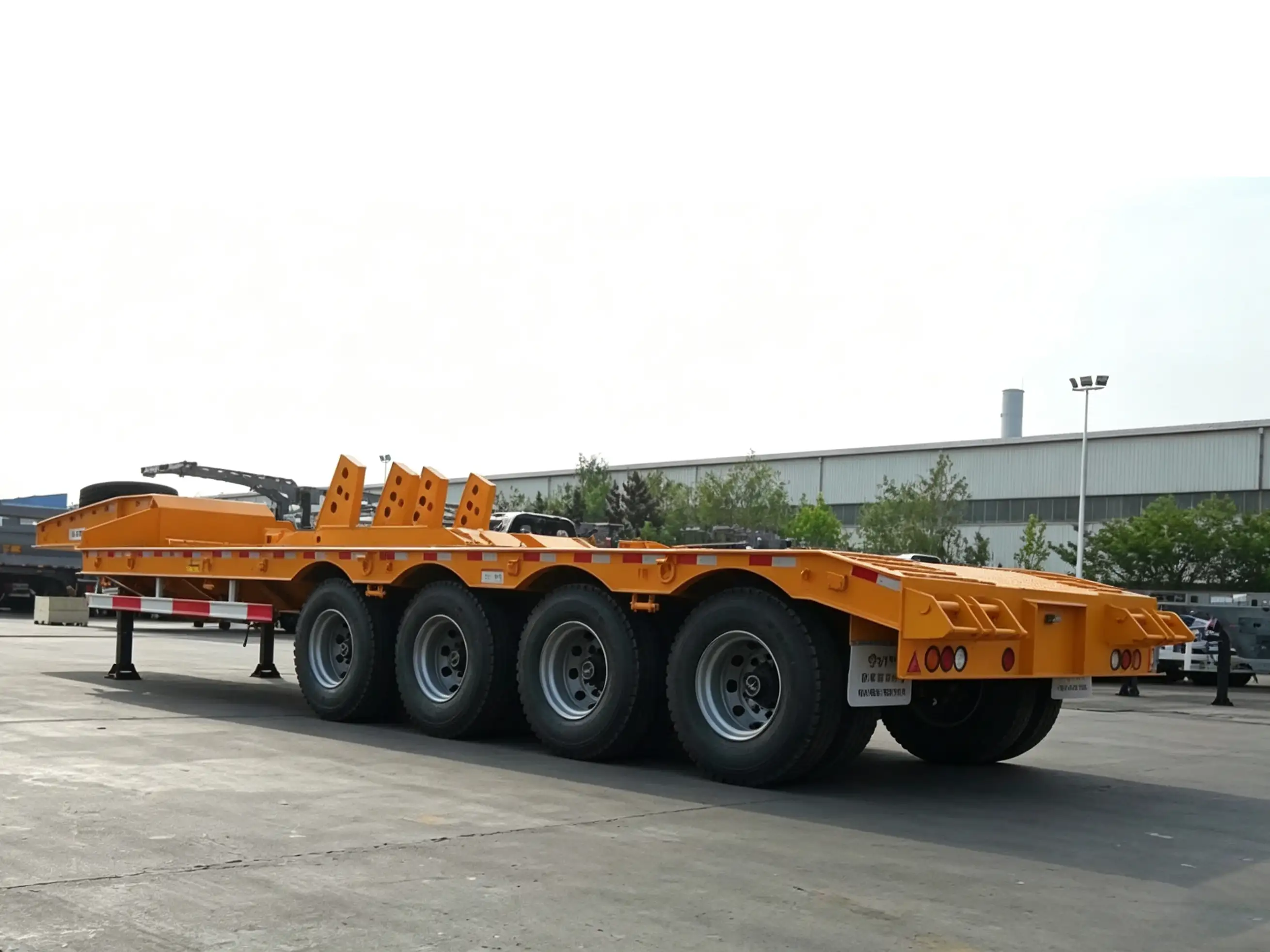 Trailer Semi Lowbed 13 m 4 Gandar