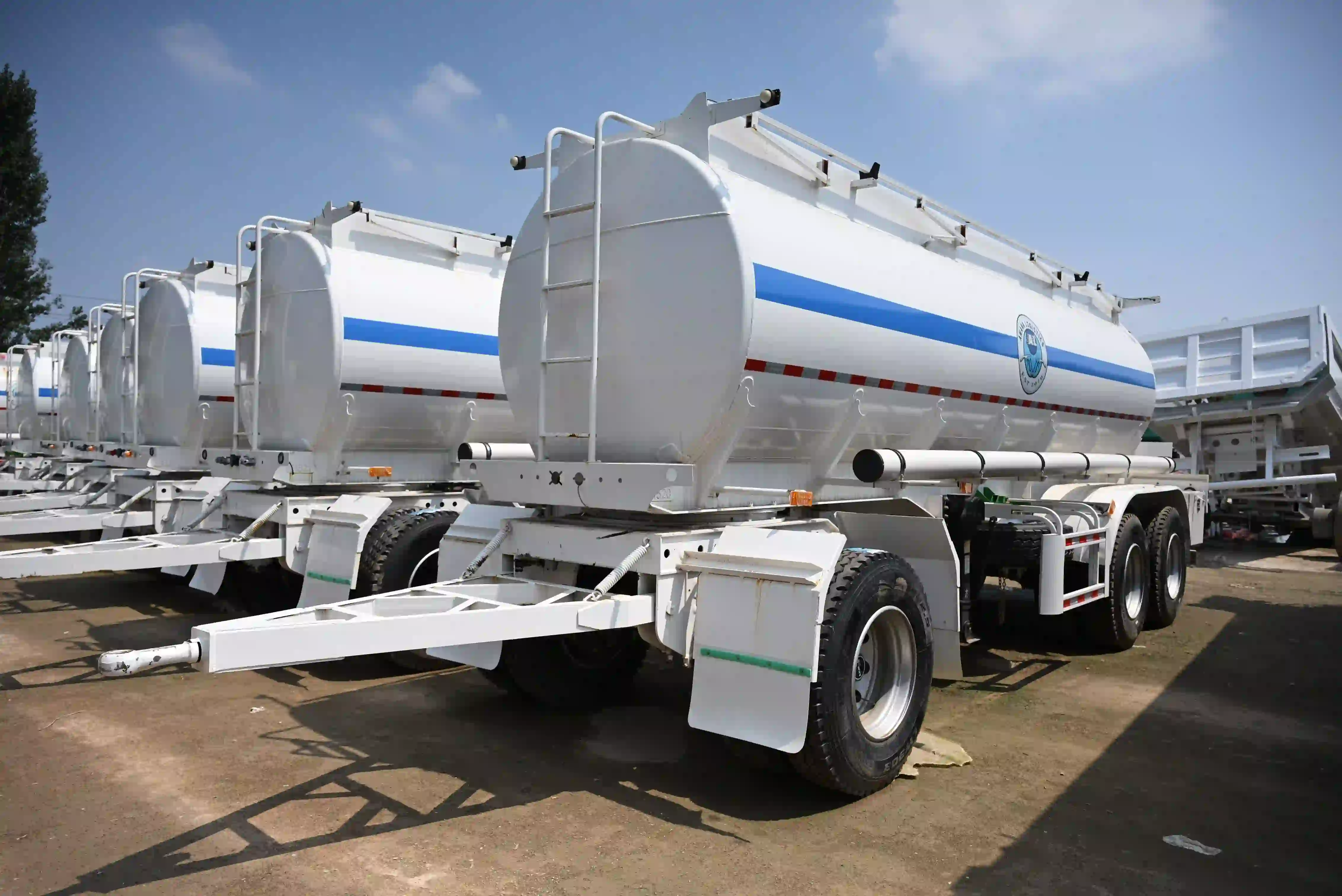 Trailer Drawbar Tangki Bahan Bakar 15CBM