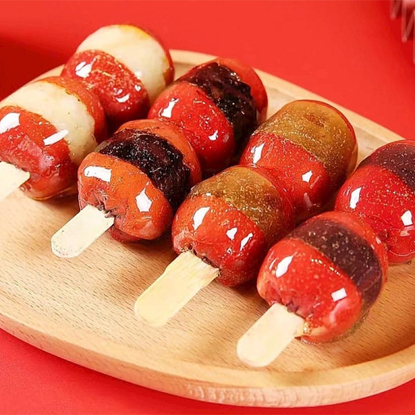 Sandwiched Tomatoes on sticks