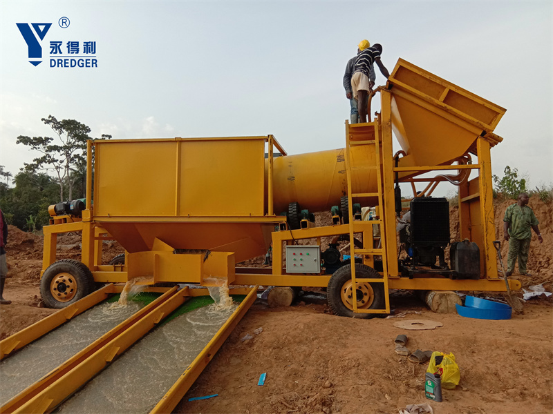 โรงงานล้างทองคำ 50tph
