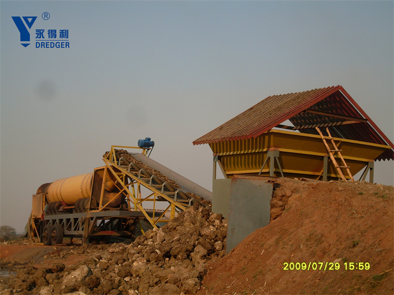 โรงงานล้างอัญมณี 100tph