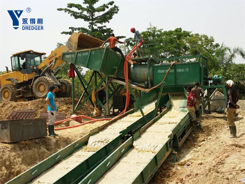 โรงล้างทองคำ 100tph