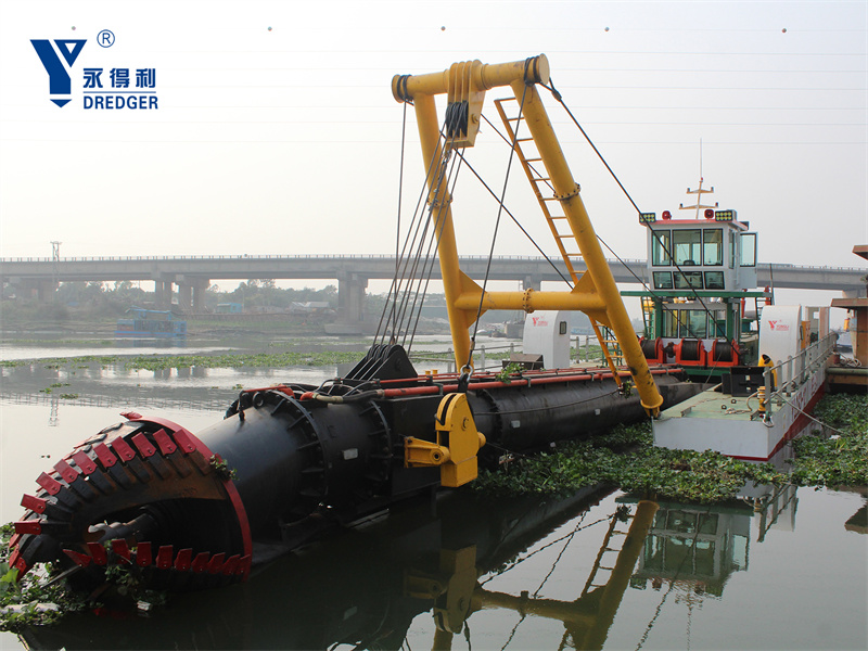 YLCSD500 เรือขุดดูดตัด