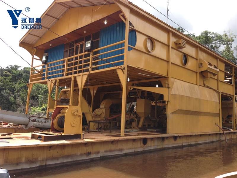 เรือขุดทองแบบดูดเจ็ต