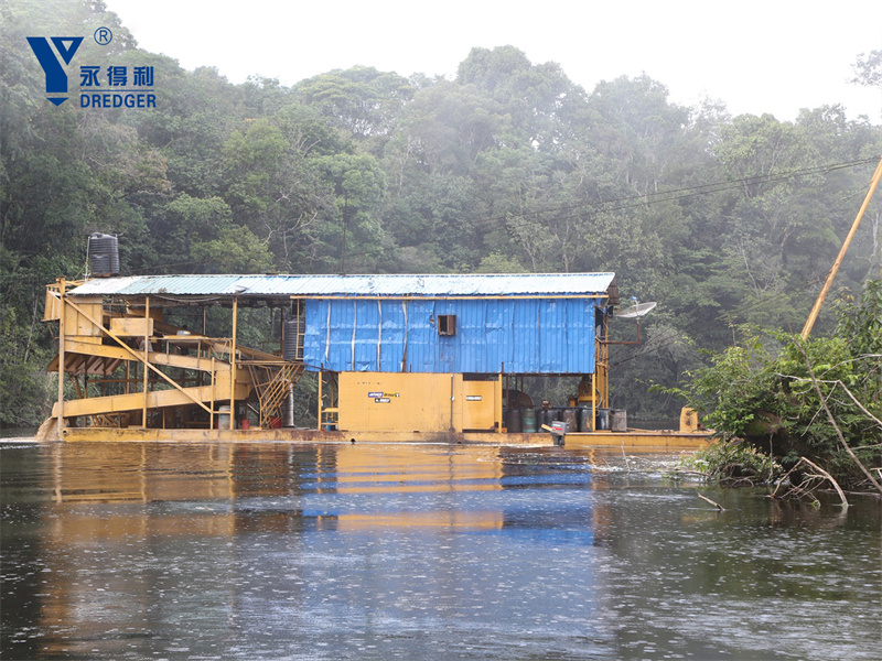 เรือขุดทองแบบดูดเจ็ต