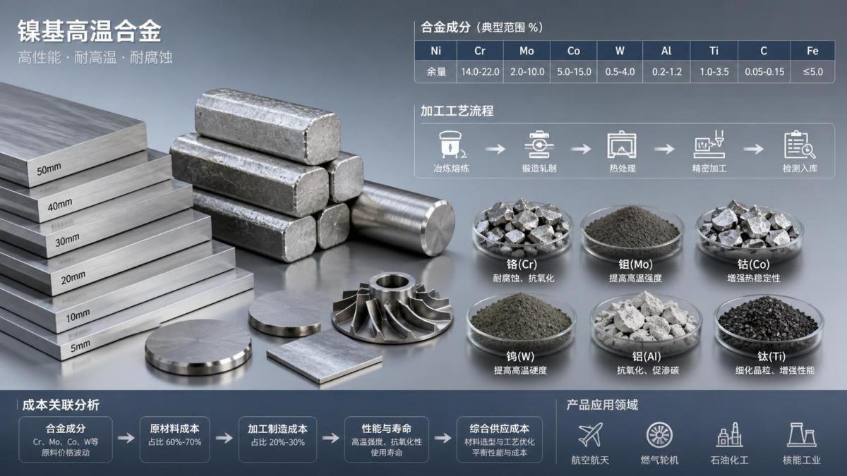 Nickel Alloy Price: What Affects The Cost? Giá hợp kim niken: Những yếu tố nào ảnh hưởng đến chi phí?