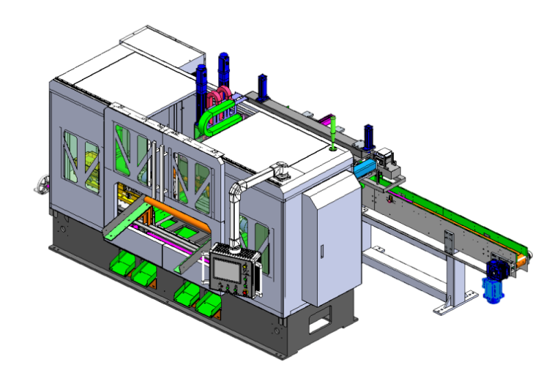 XD80-1500 Dual-Head Servo Chamfering Machine