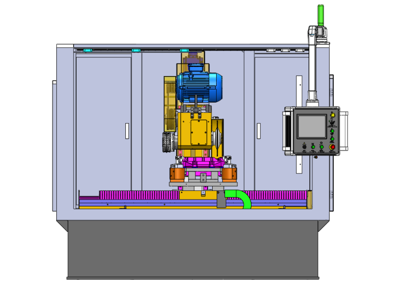 High-speed grooving machine that replaces milling with sawing