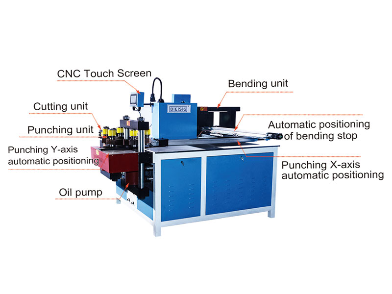 Máy uốn thanh cái busbar CNC DXJ-50CN PRO