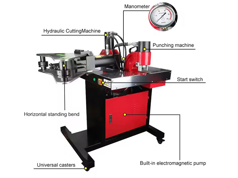 Máy uốn thanh cái di động DXJ-200B