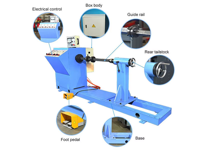 DXJ-RX800 Máy quấn cuộn dây hình xuyến tự động