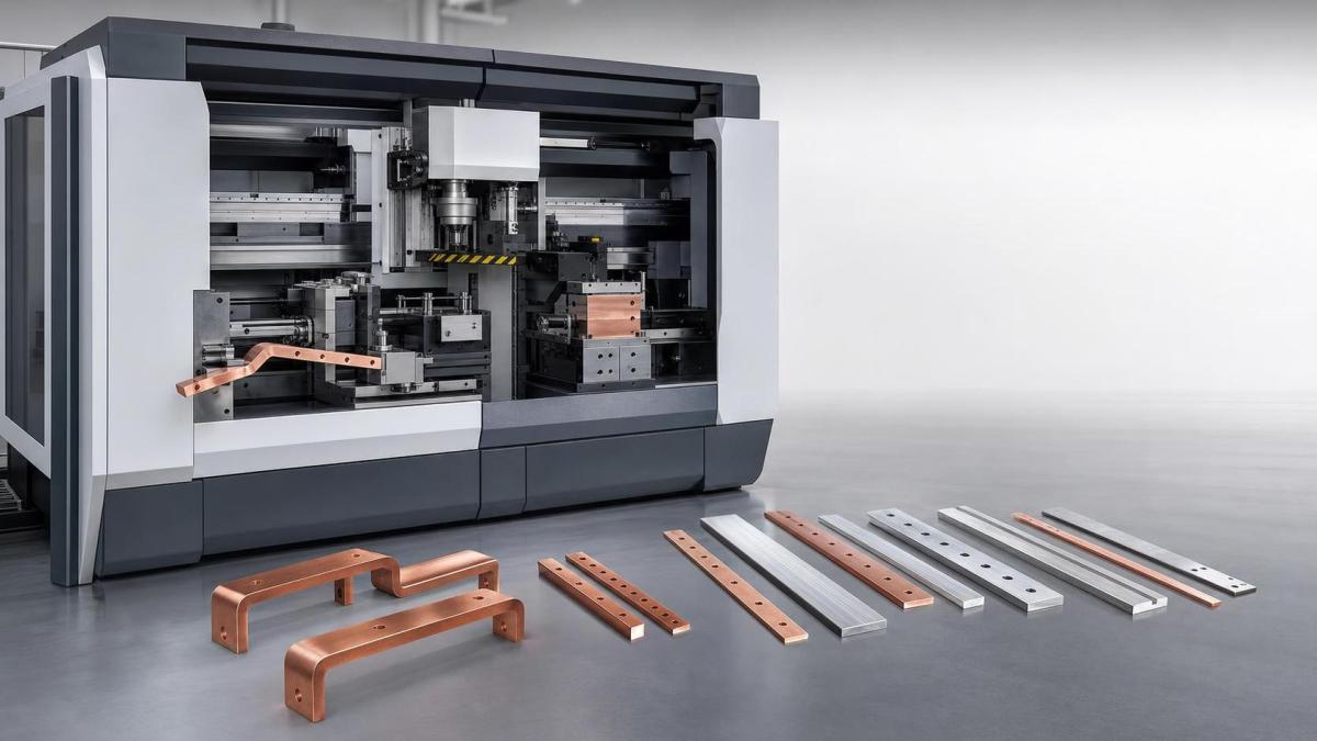 Máy gia công thanh cái CNC servo có thể xử lý phạm vi độ dày và vật liệu nào?