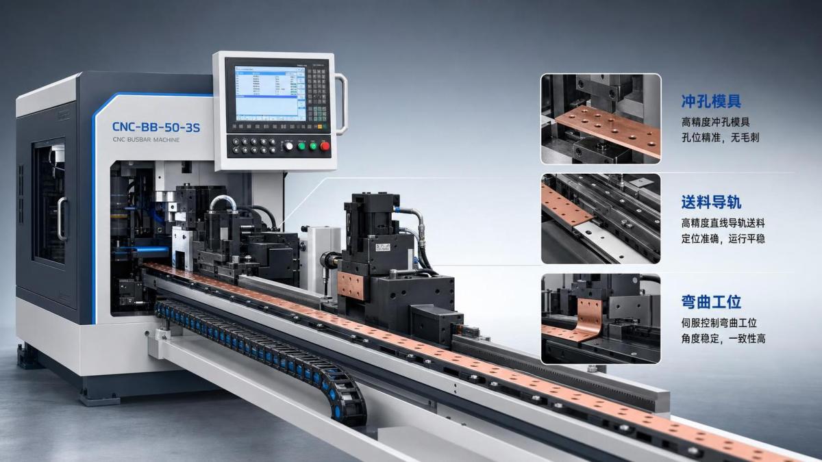 Các vấn đề thường gặp về độ chính xác của máy gia công thanh cái CNC servo và nguyên nhân