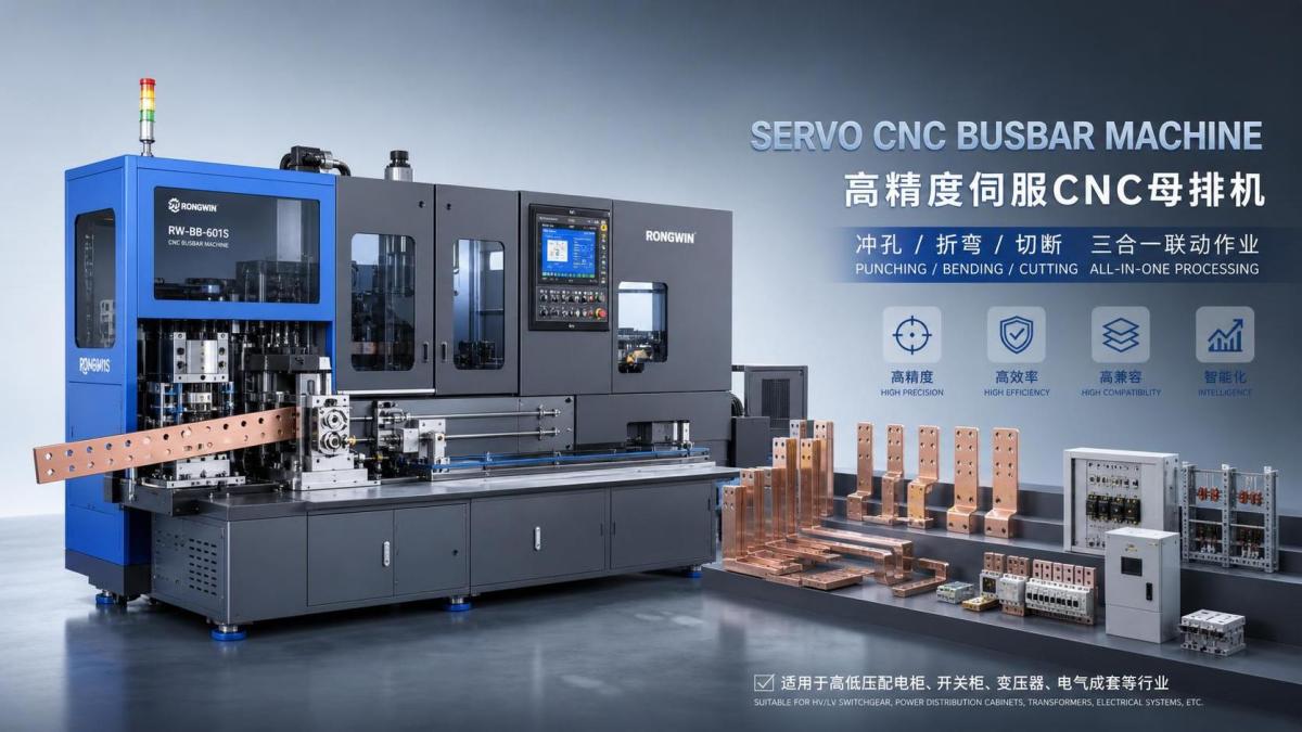 When Does a Servo CNC Busbar Machine Improve Panel Shop Efficiency? Khi nào máy gia công thanh cái CNC servo cải thiện hiệu suất của xưởng sản xuất tủ điện?
