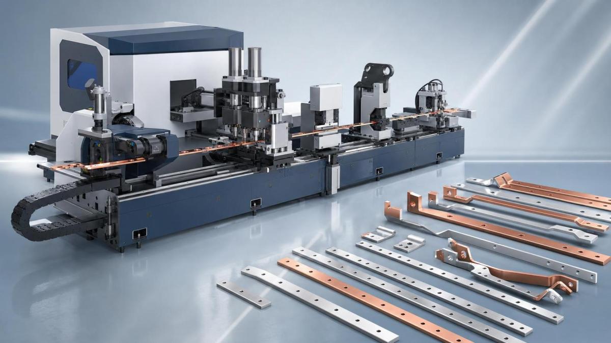 Máy gia công thanh cái CNC servo giảm phế phẩm như thế nào trong sản xuất thanh cái đa chủng loại