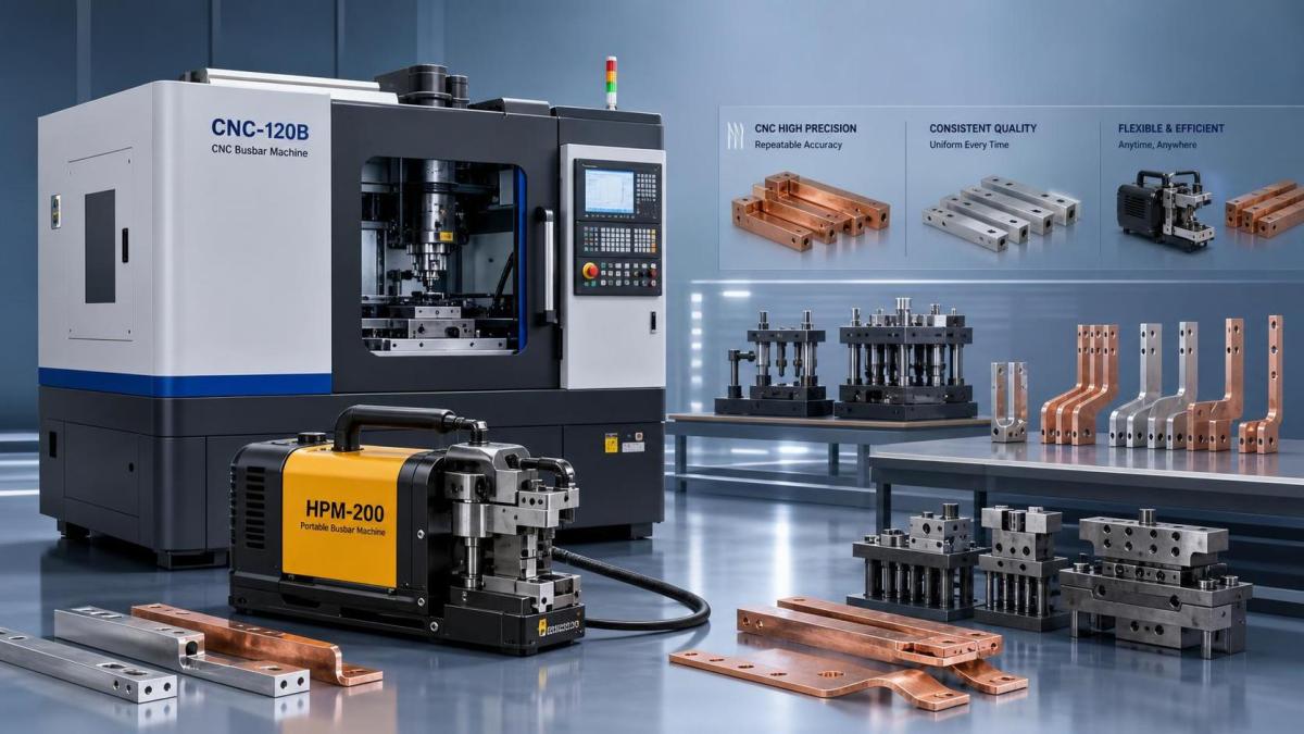 Làm thế nào để so sánh các lựa chọn máy gia công thanh cái CNC và thủy lực cho những nhu cầu sản xuất khác nhau?