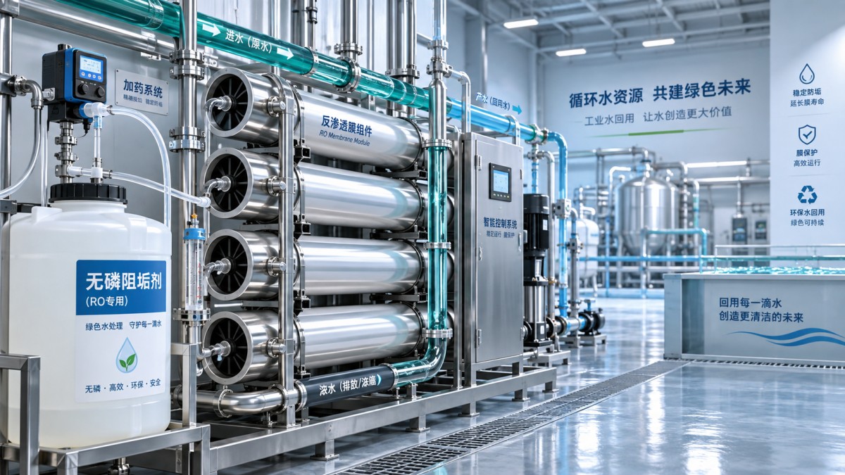 When is a phosphorus-free RO antiscalant right for water reuse? Bilakah antiskalan RO bebas fosforus sesuai digunakan untuk guna semula air?