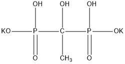 Garam kalium bagi Asid 1-Hidroksietilidena-1,1-Difosfonik (HEDP·K2)