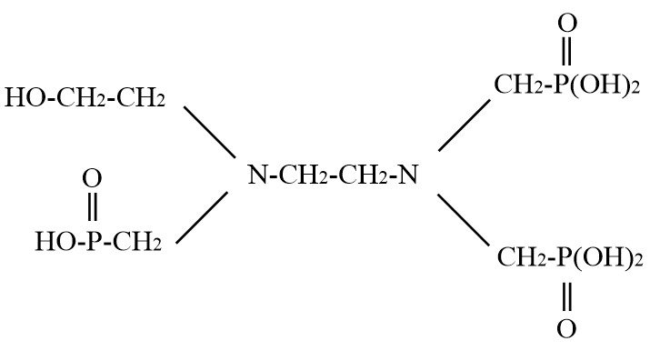1785747139942825597878112256.png [N-(2-hydroxyethyl) ethlenediamine-1,1,2-tri (methylene phosphonic acid) (HEDTMP)