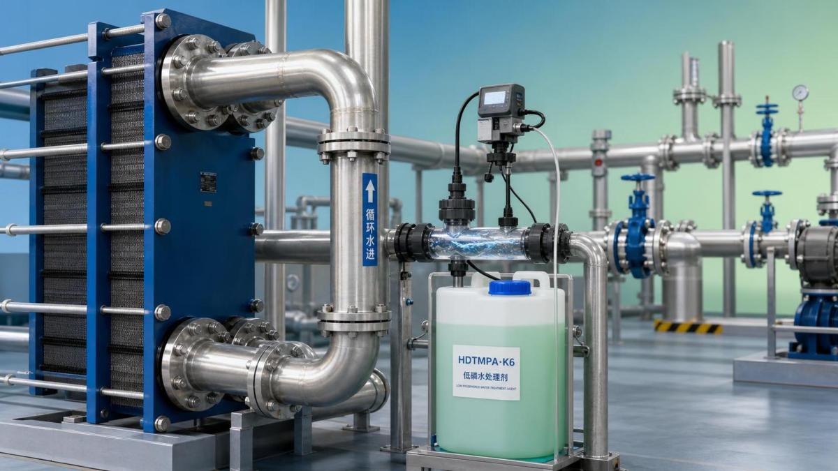 Bagaimana HDTMPA·K6 menyokong kawalan kerak kalsium dalam air proses