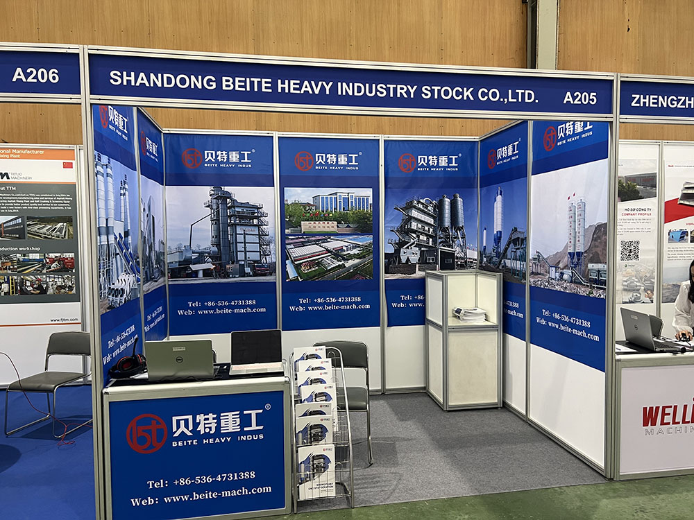 山东贝特重工参展越南河内国际建筑工程机械及矿山机械展览会（MINING / BUILDING&CONSTRUCTION VIETNAM  2022）